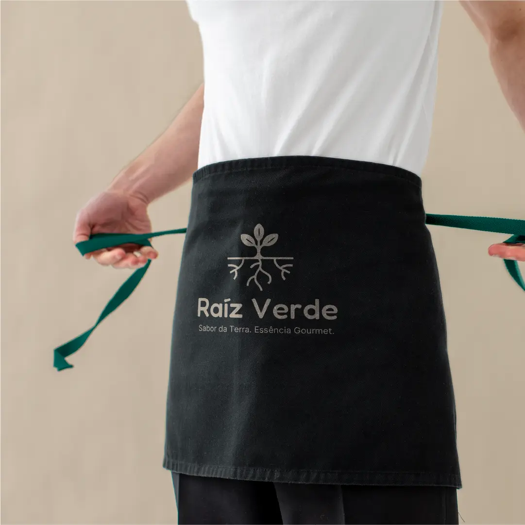 Ambiente e identidade visual Raíz Verde